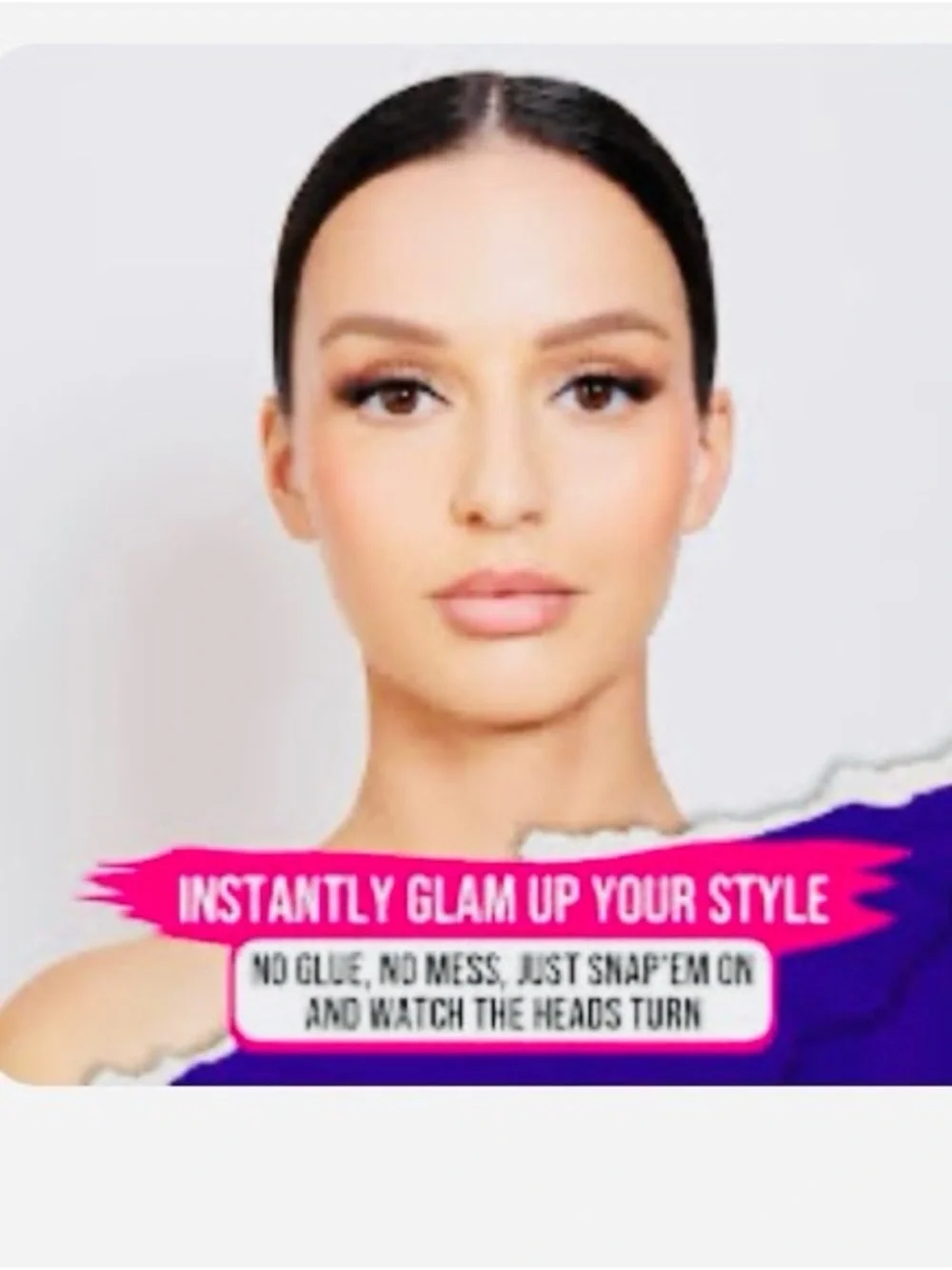 #2968**Magnetic Eyeliner Eyelash Suit - Pink